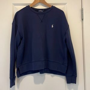 Polo Ralph Lauren women’s sweatshirt size large navy